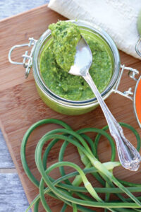 What to Do With Garlic Scapes Image